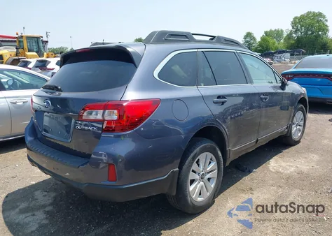 2015 Subaru Outback 2.5I Premium z USA, uszkodzony, nr VIN 4S4BSBHC0F3292507